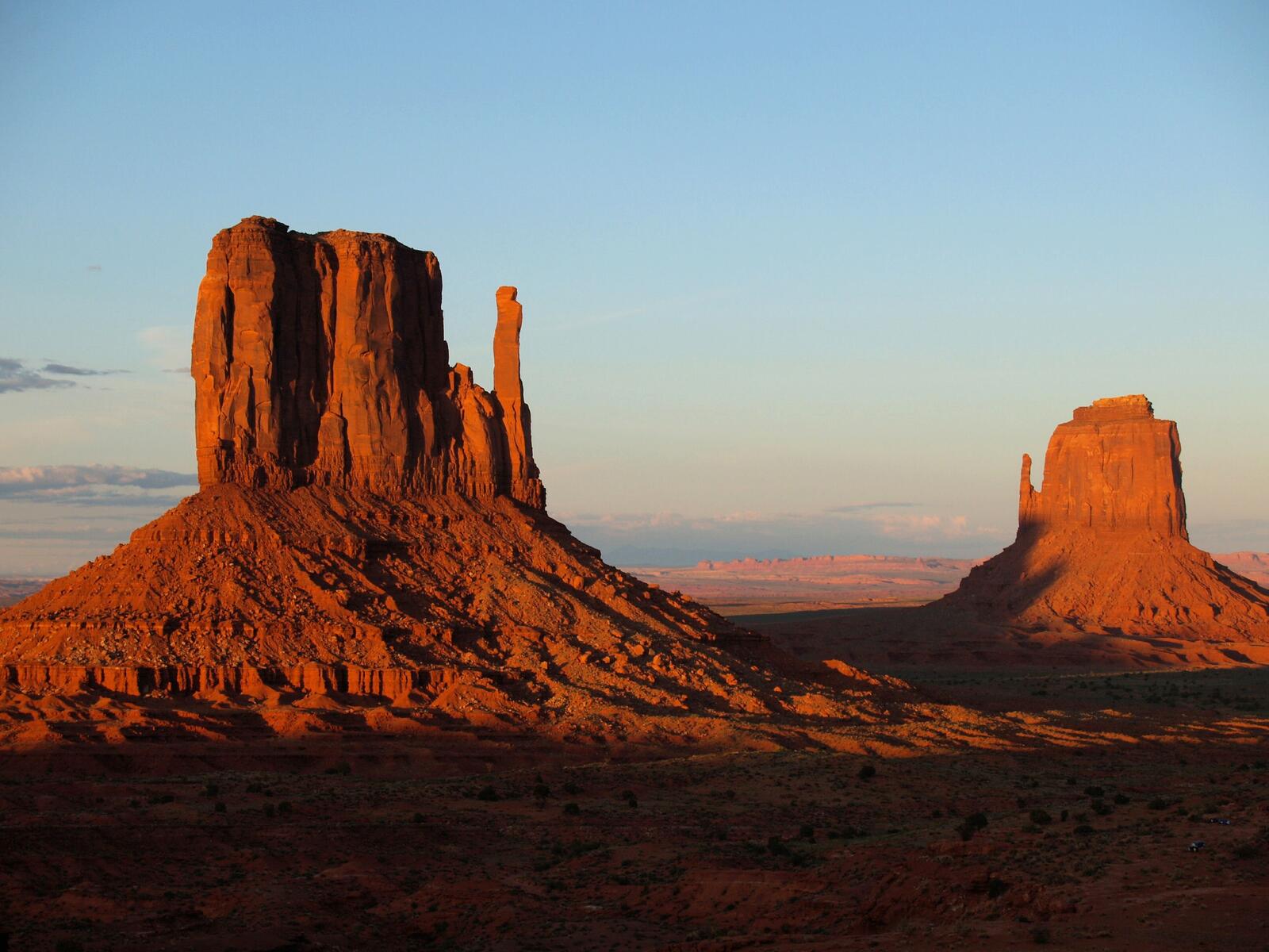 免费照片美国沙漠中的山脉