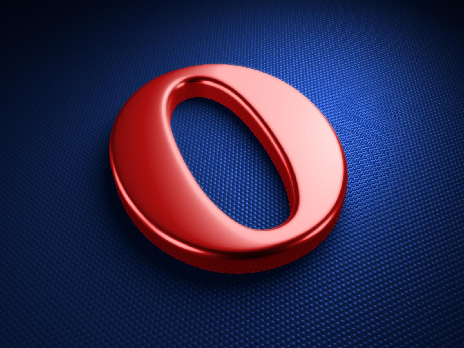 Бесплатное фото Логотип браузера опера