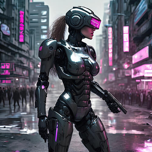 Robocop girl