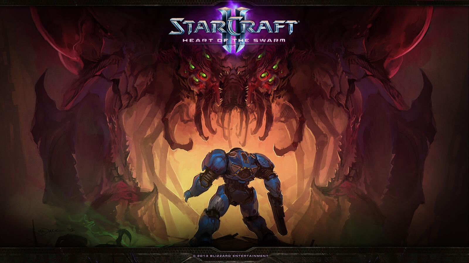 Обои видеоигры Starcraft II полночь на рабочий стол