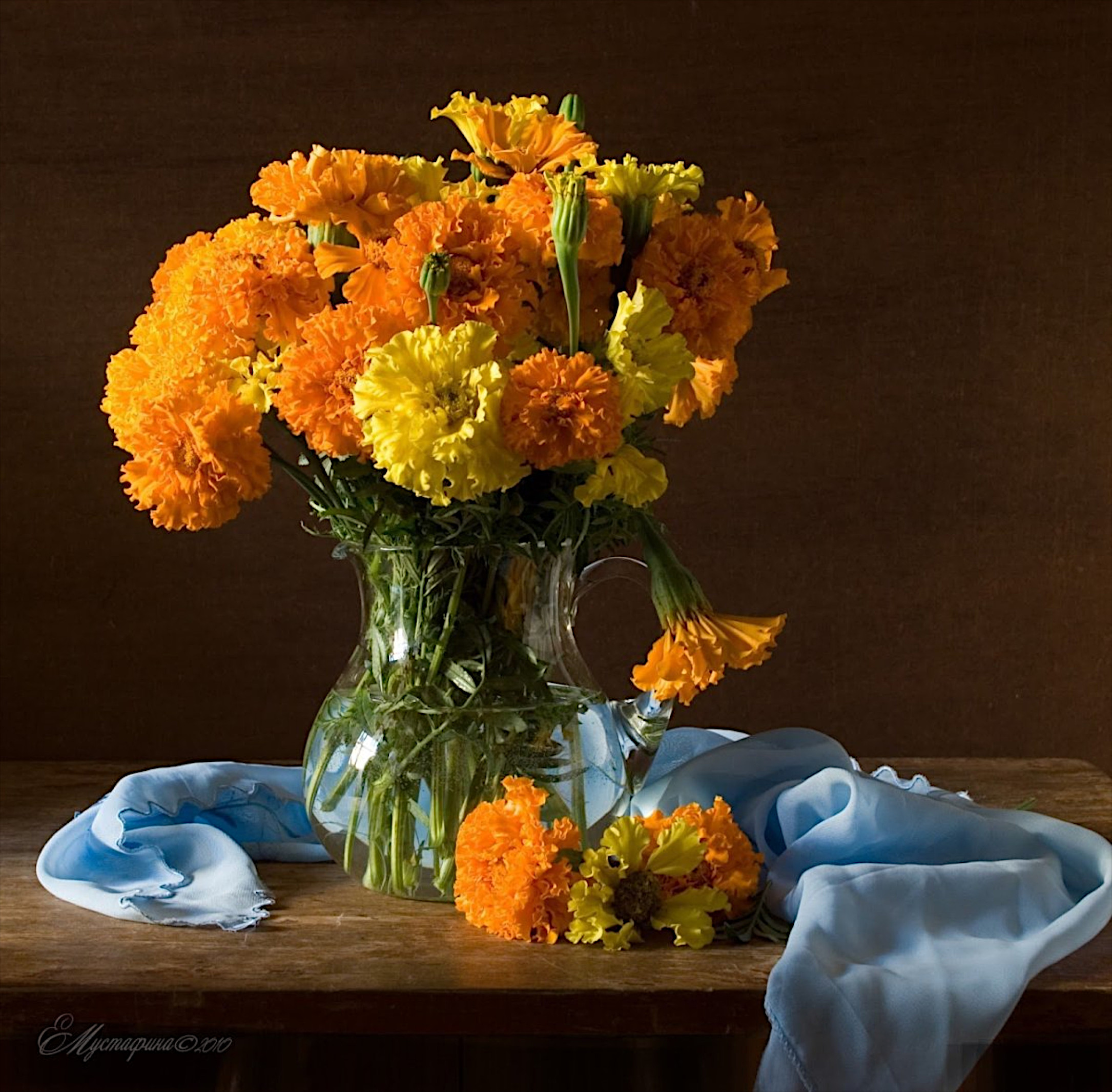 Обои букет цветы искусство на рабочий стол