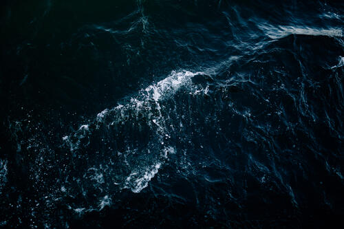 Волны на глубине моря