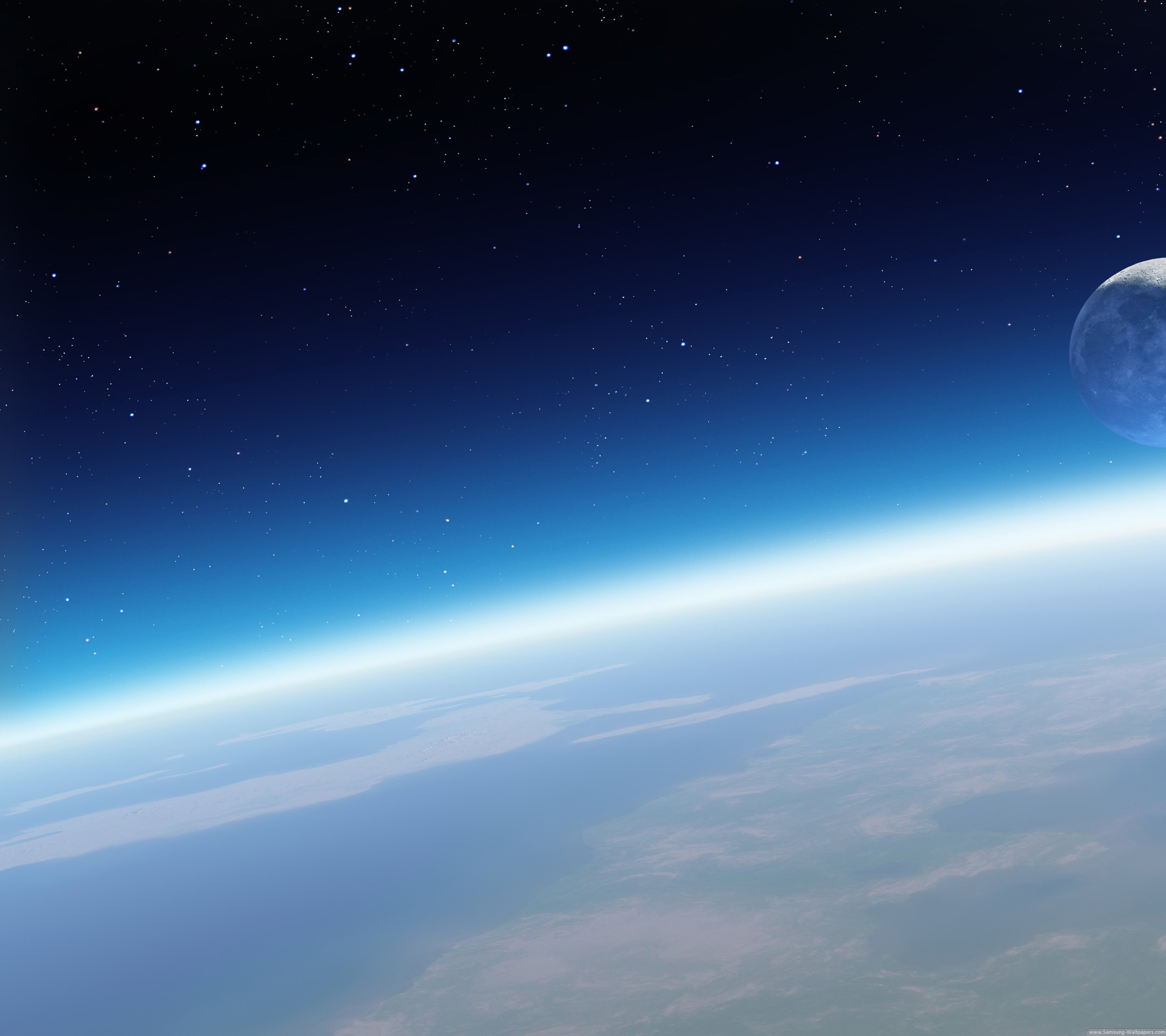 Wallpapers space sky earth on the desktop