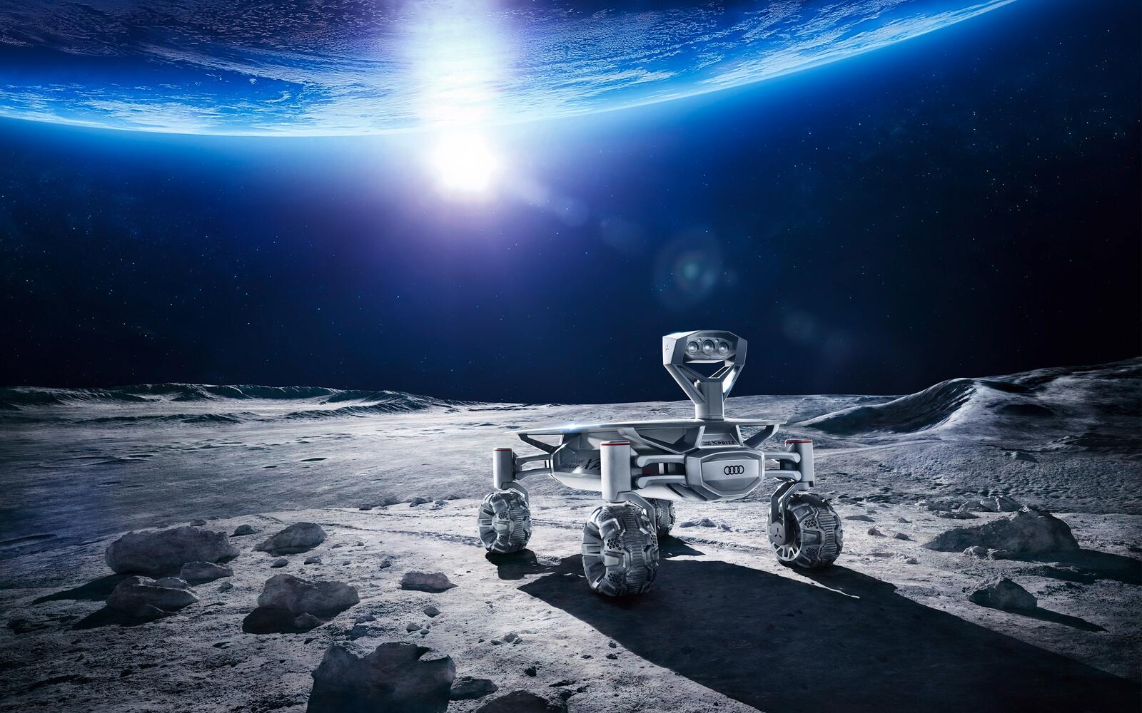 Free photo Lunar Rover audi