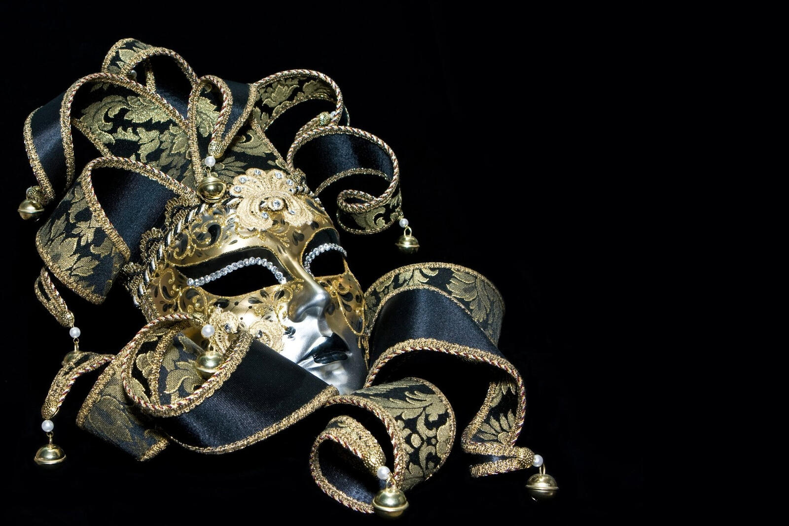 Обои маска карнавал театр на рабочий стол