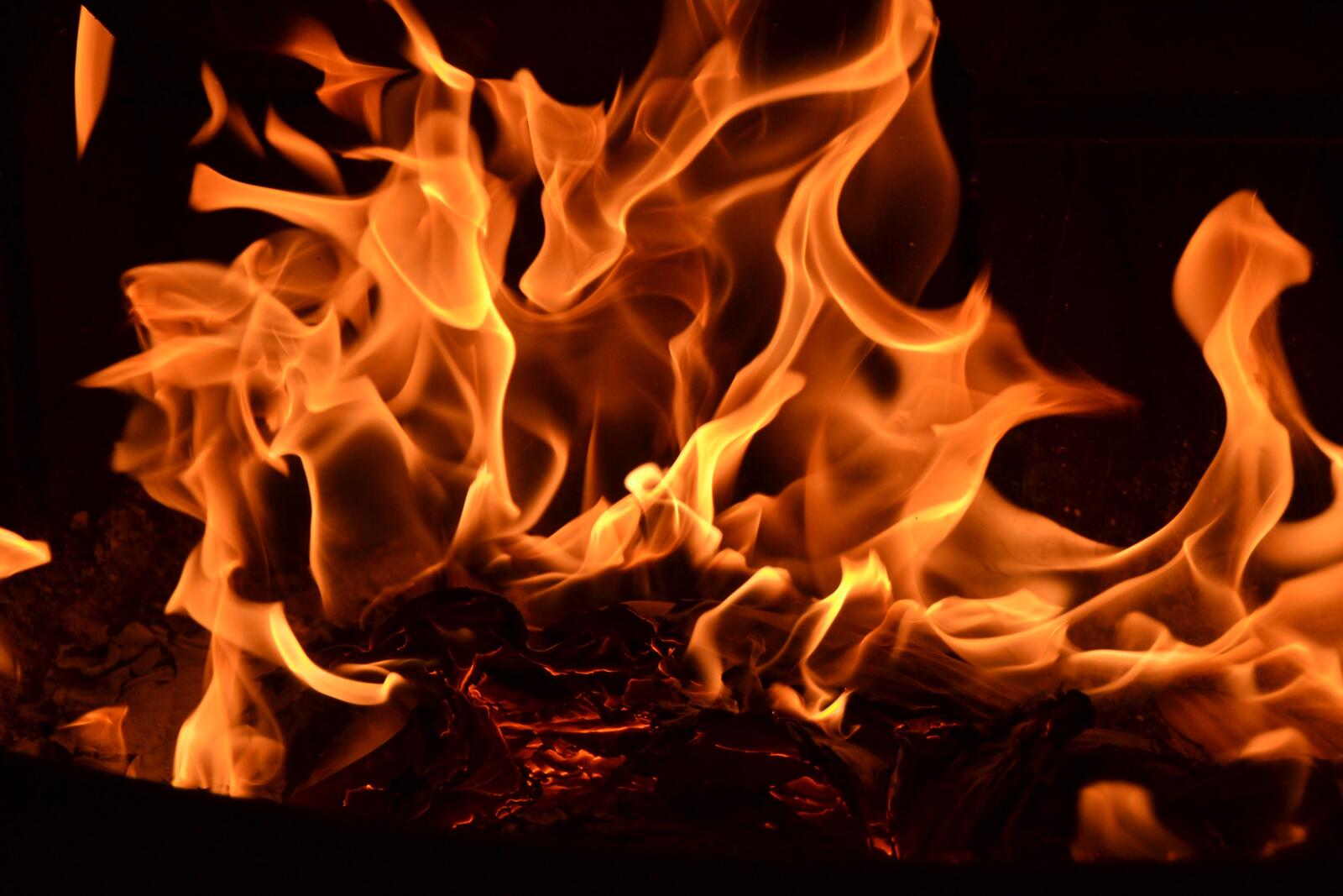 Бесплатное фото Пламе от дров