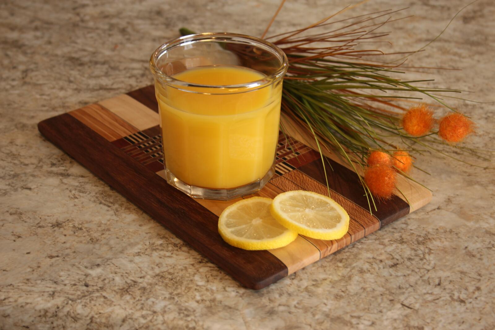 Бесплатное фото Натуральный лимонный сок