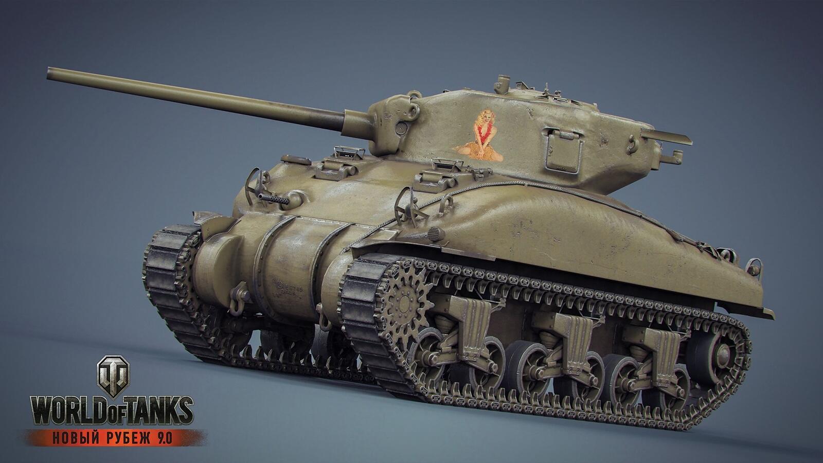 Free photo M4 Sherman in World of Tanks