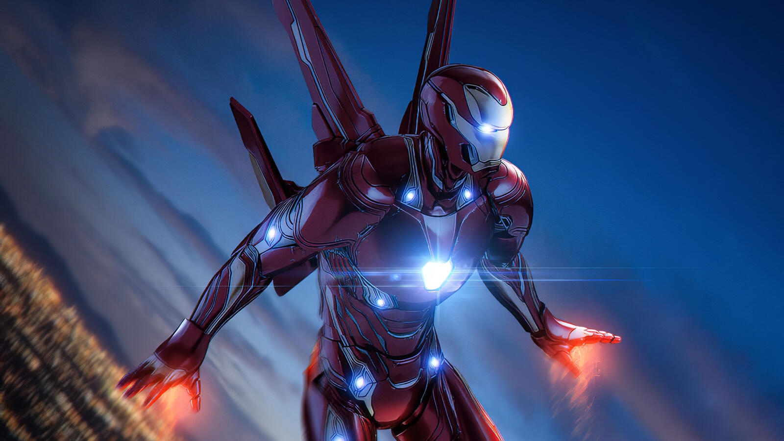 Wallpapers Iron Man superheroes Behance on the desktop