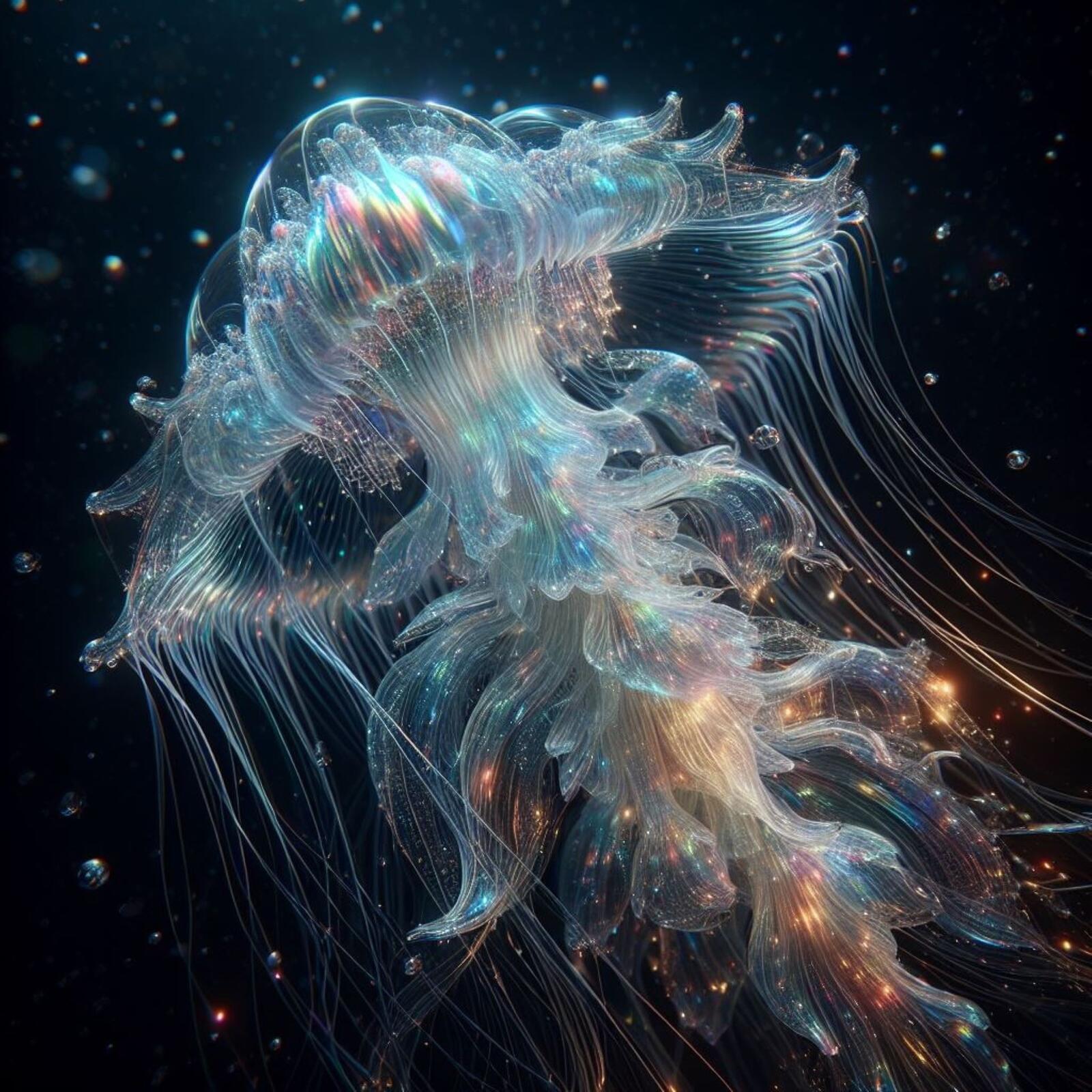 Free photo Jellyfish.Art.
