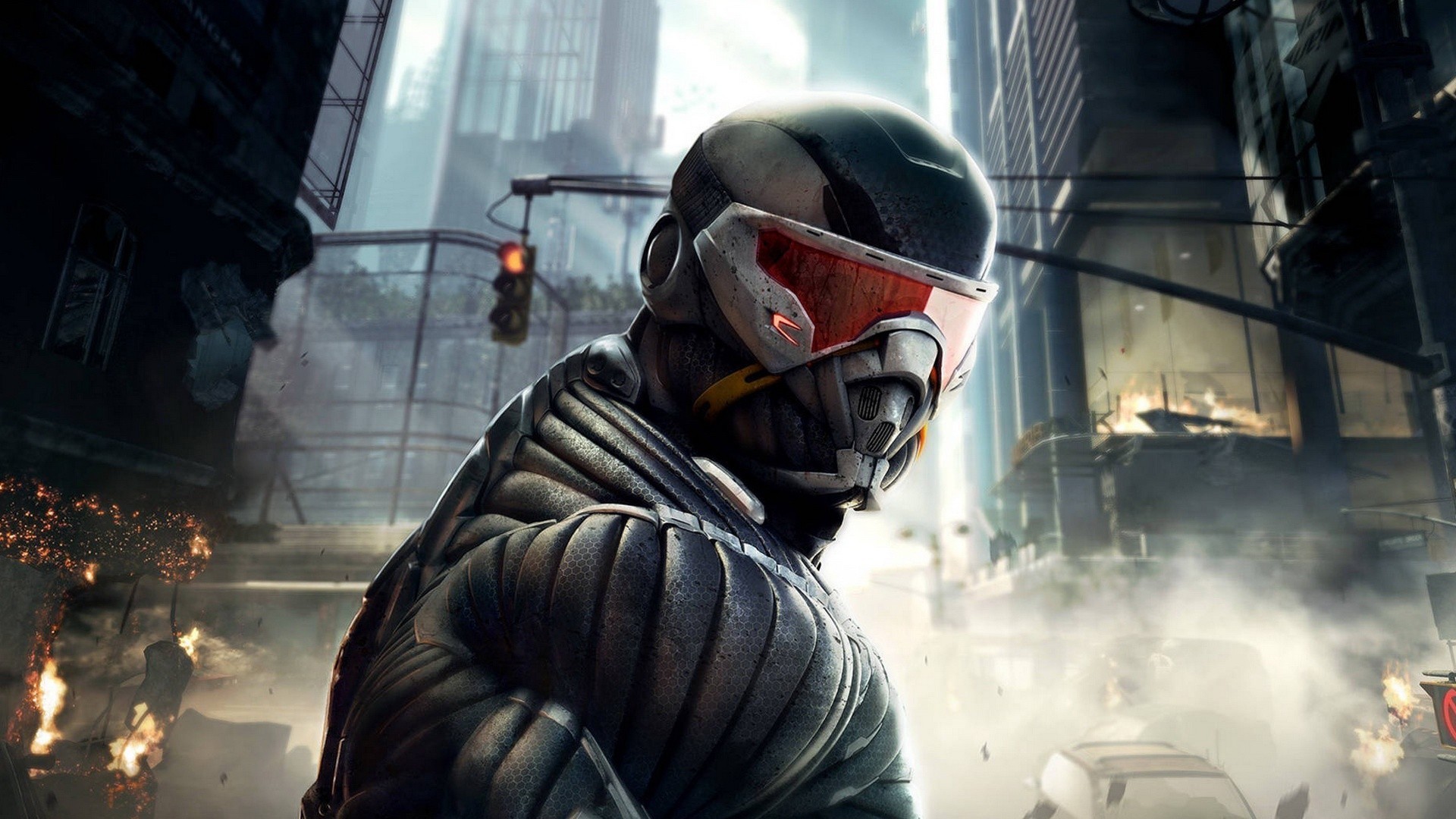 Wallpapers video games soldier Crysis on the desktop