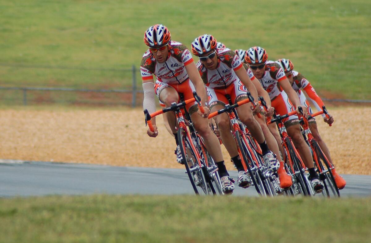 Image of bicycle races
