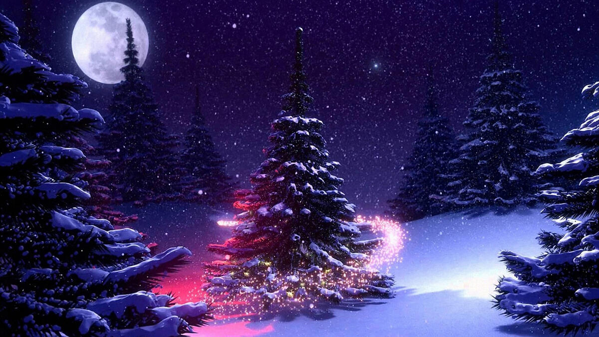 Волшебная новогодняя ночь