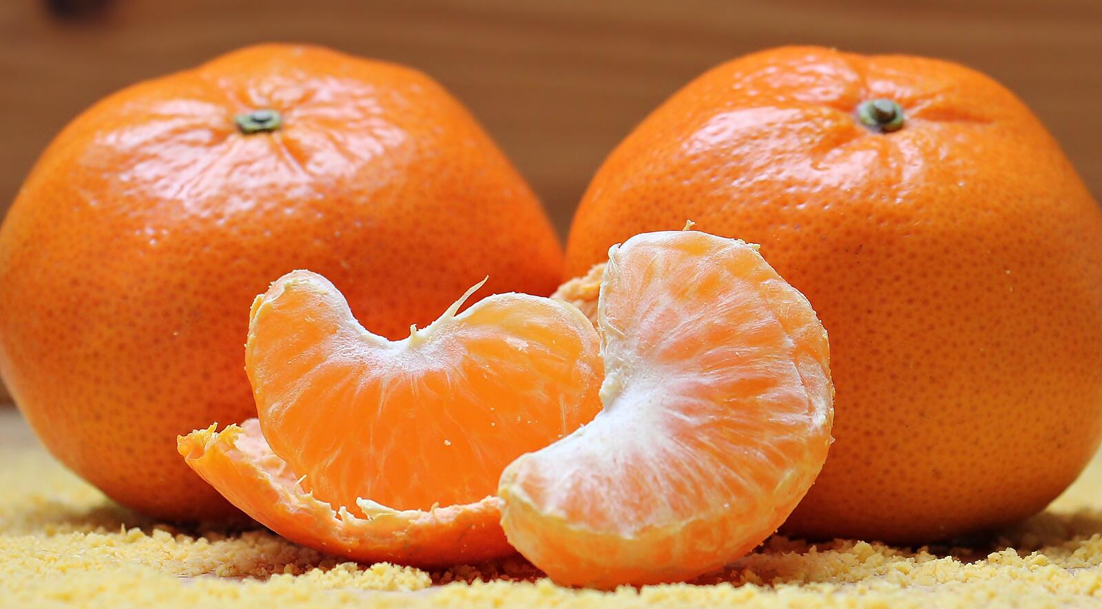 Free photo Sweet tangerines