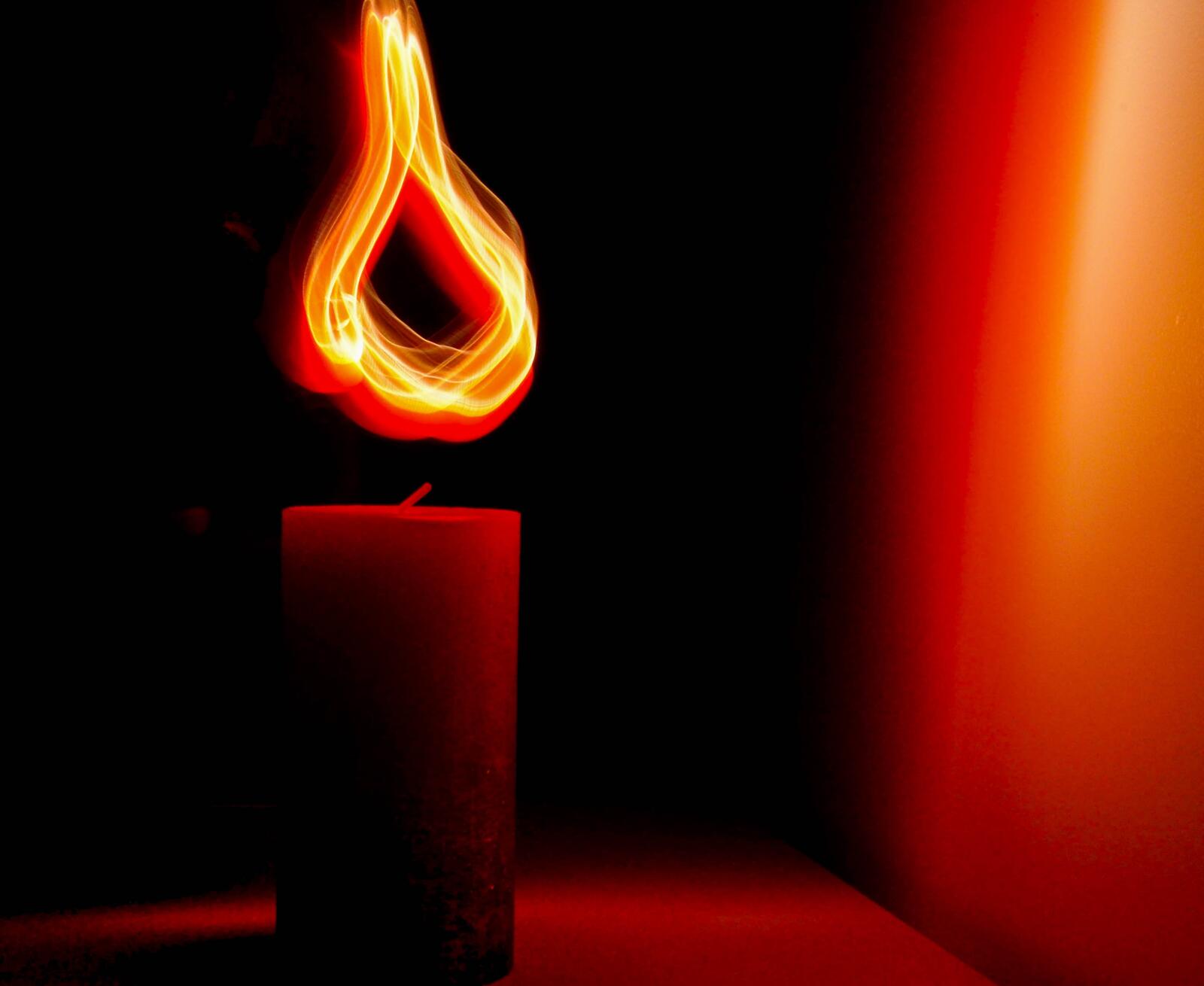 Free photo Candle flame