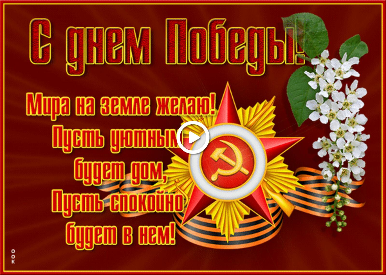 victory day holidays animation