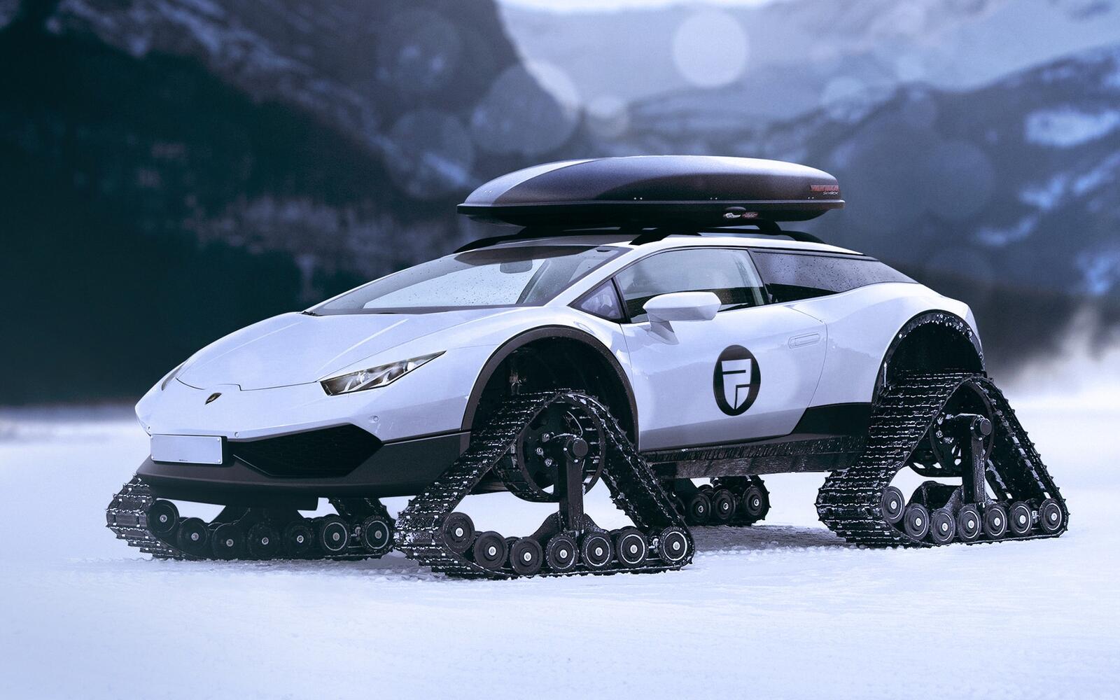 Wallpapers car snow Concept Cars on the desktop