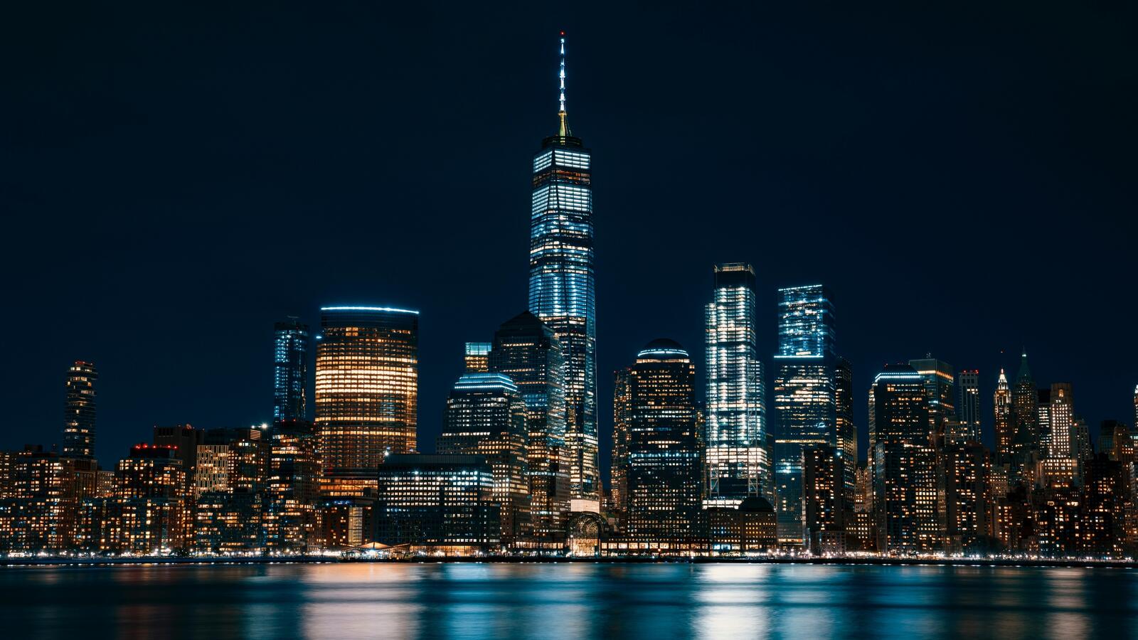Обои небоскреб горизонт Нью-Йорк на рабочий стол