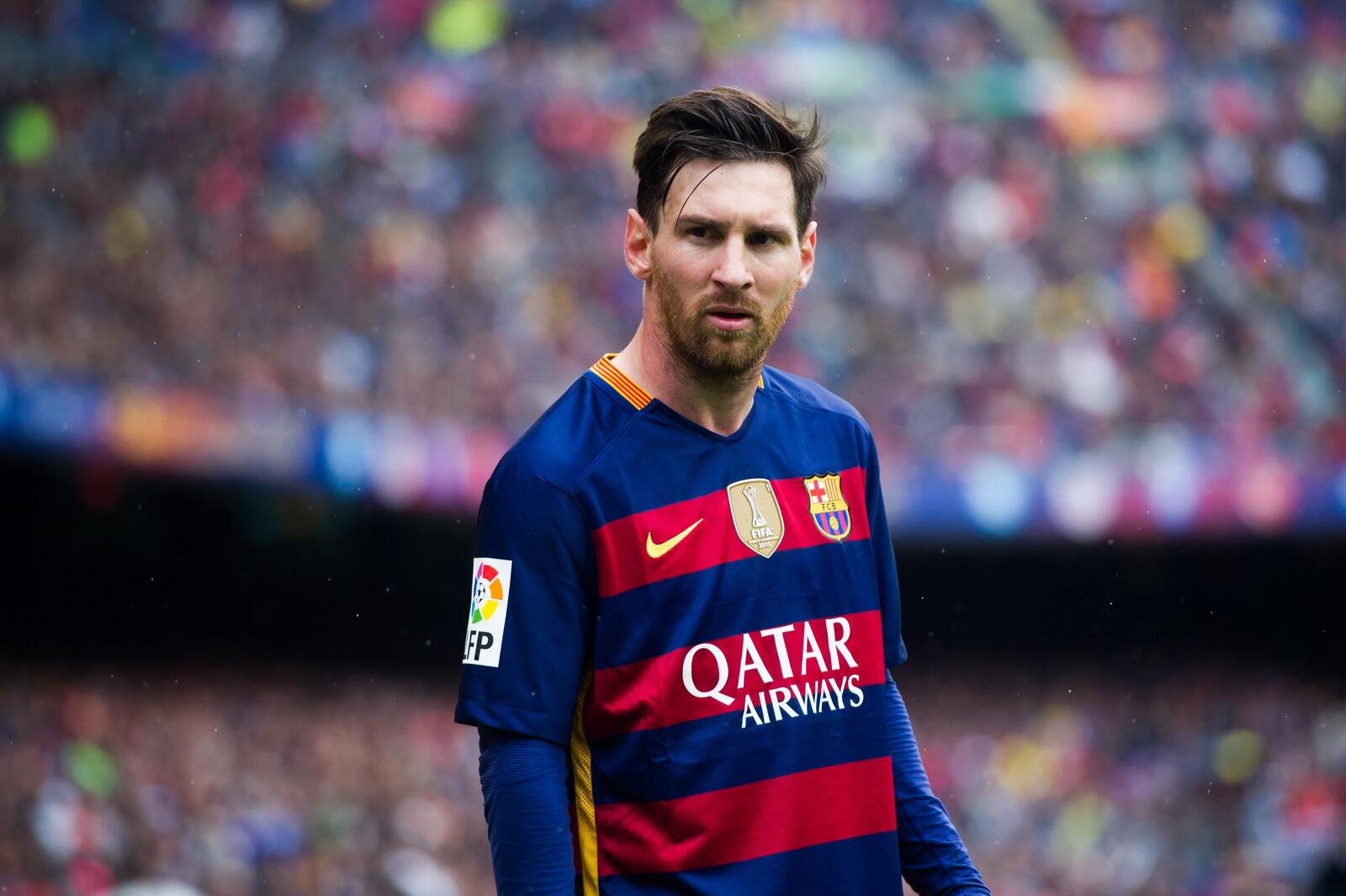 Free photo Close-up of Lionel Messi