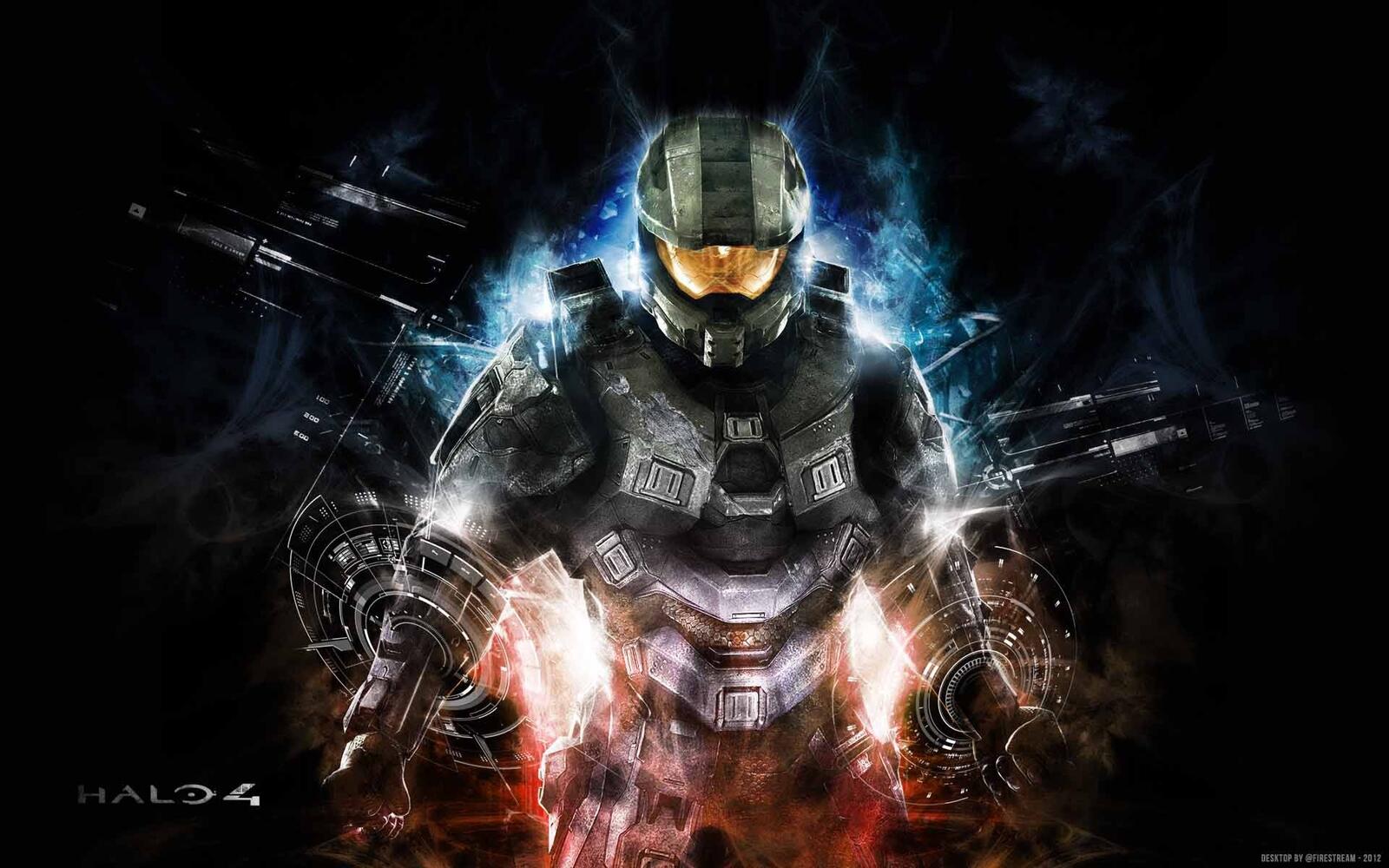 Бесплатное фото Крутая картинка Halo 4