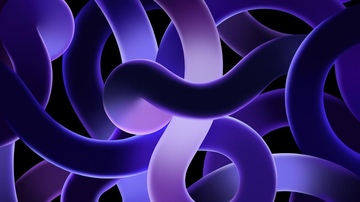 紫色曲线的抽象化