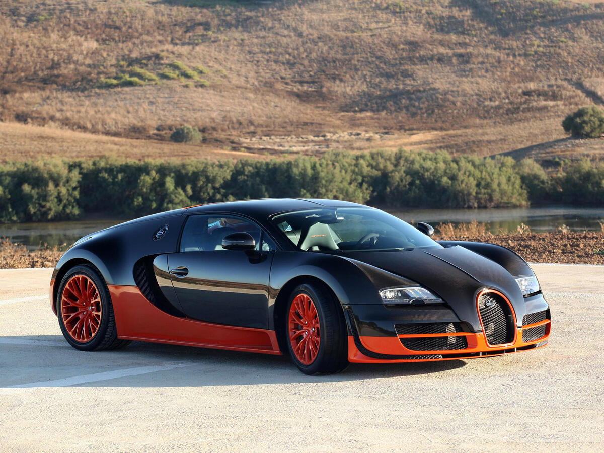 Bugatti Veyron on your desktop