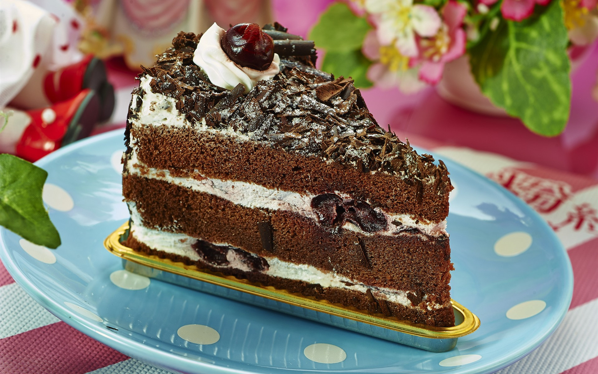 Бесплатное фото Кусочек шоколадного торта