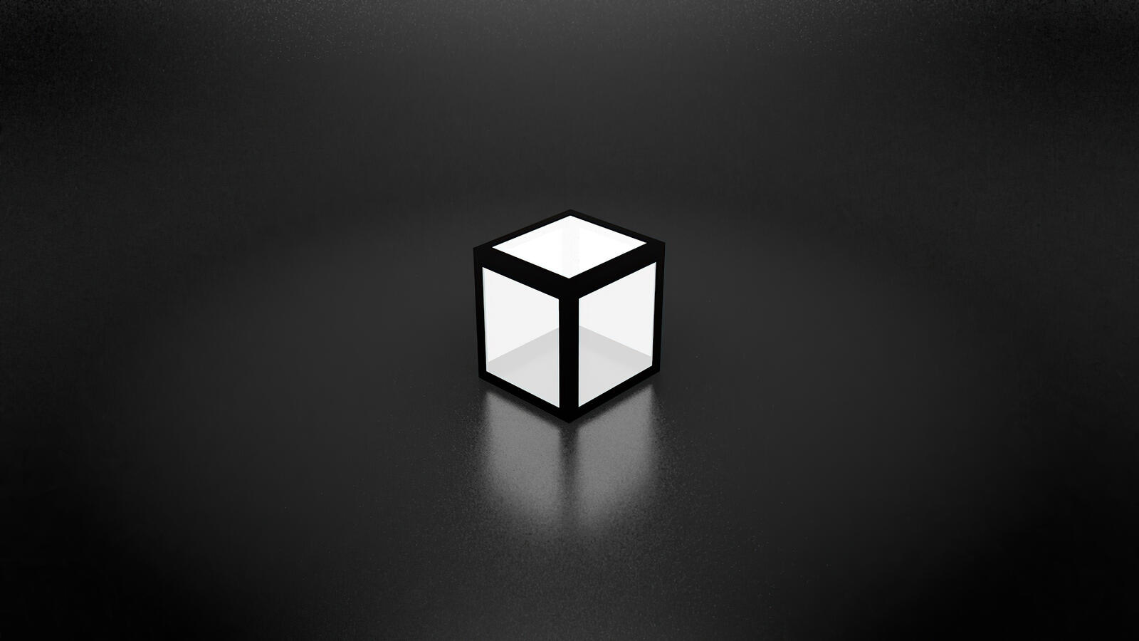 Wallpapers cube 3d artist on the desktop