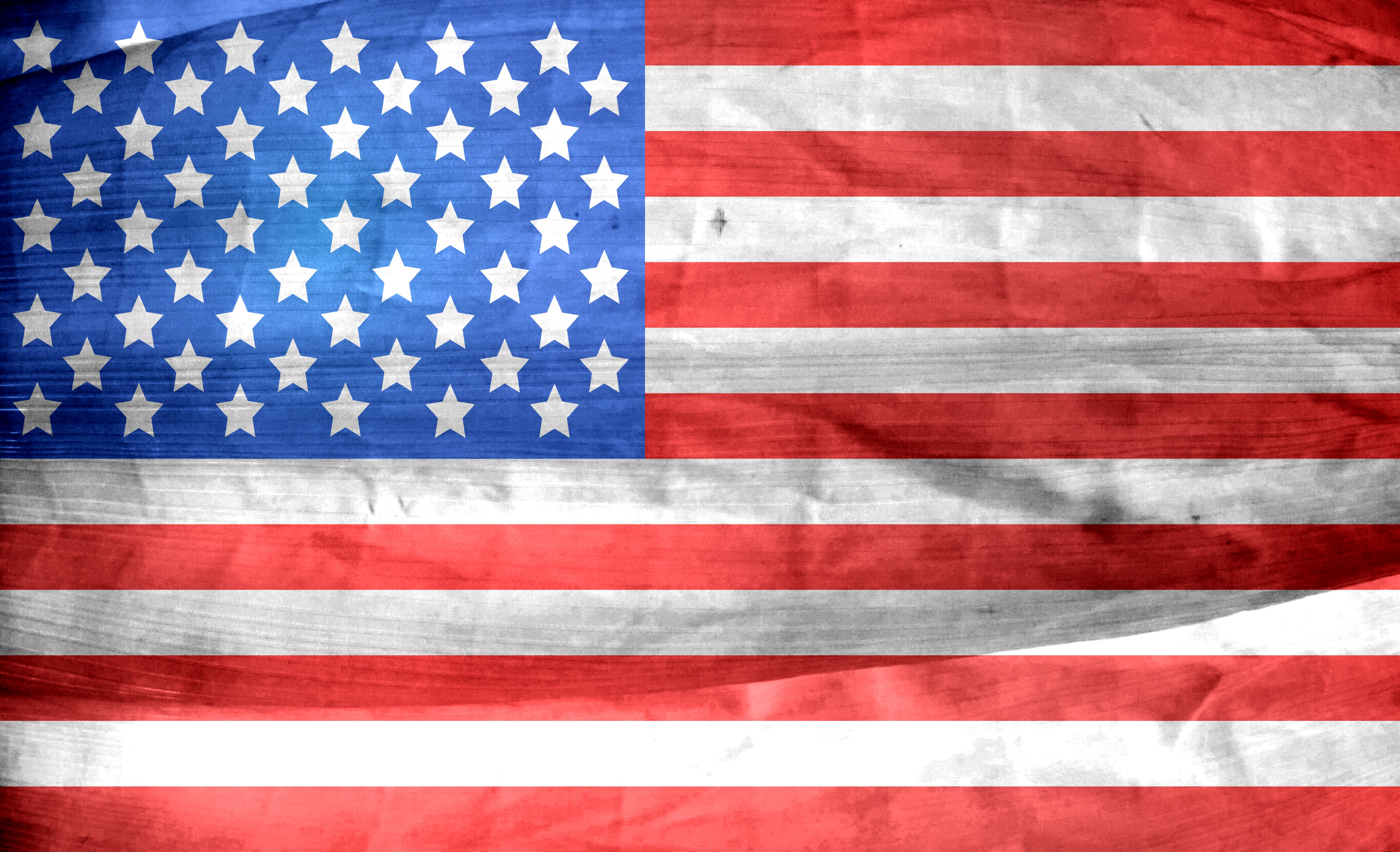 Free photo Flag of the United States of America