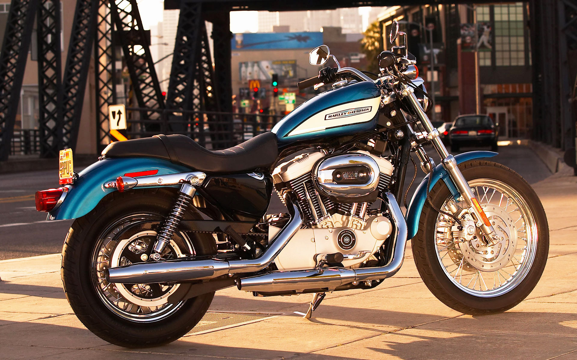 Free photo Harley Davidson motorcycle