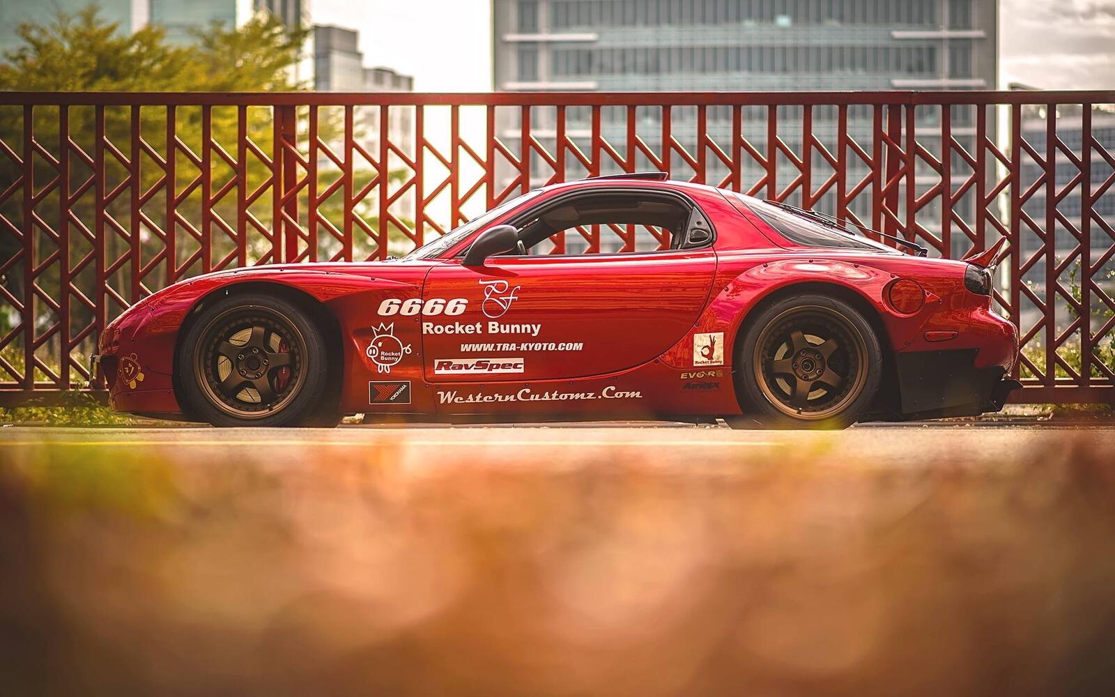 Wallpapers car Mazda red cars on the desktop