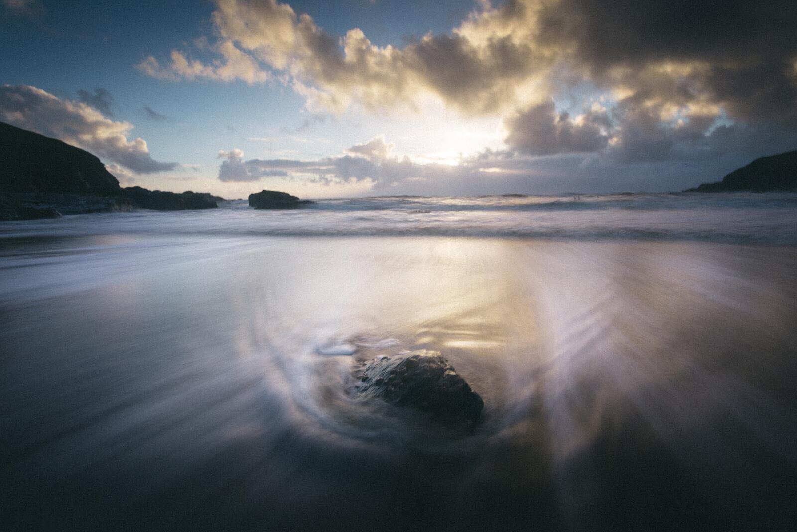 Бесплатное фото Утро на берегу моря