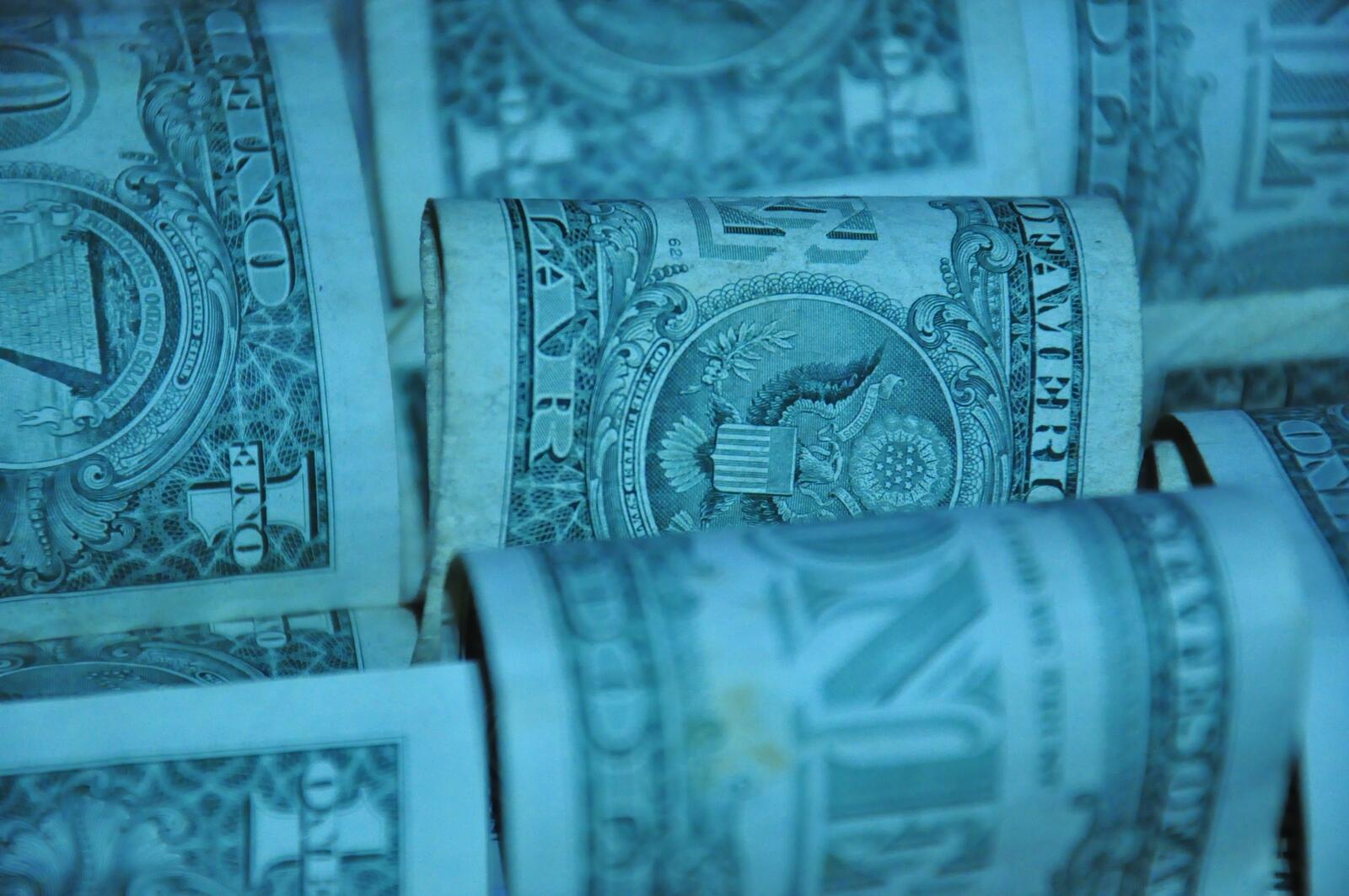 Free photo Close-ups of dollars