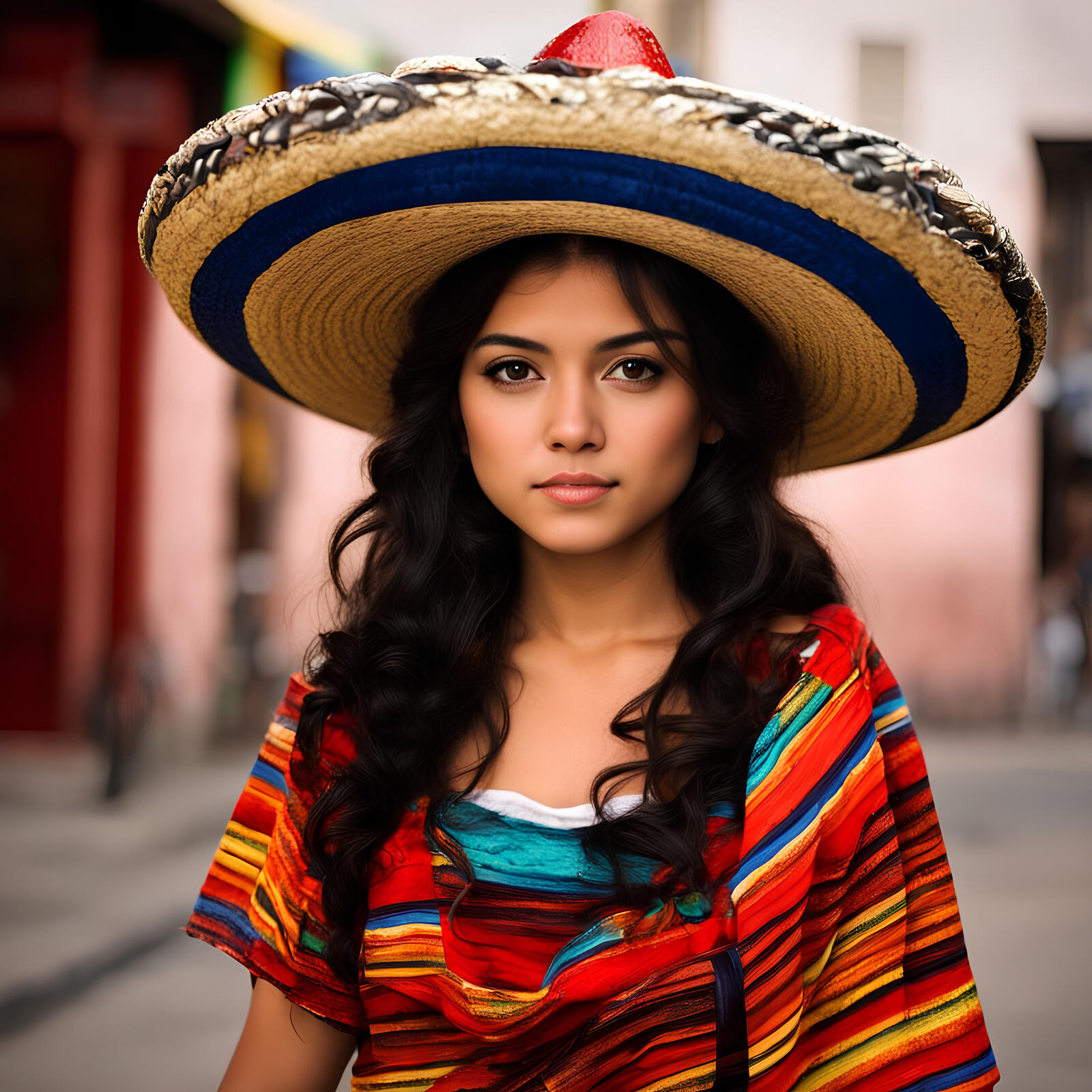 Бесплатное фото Mexican girl