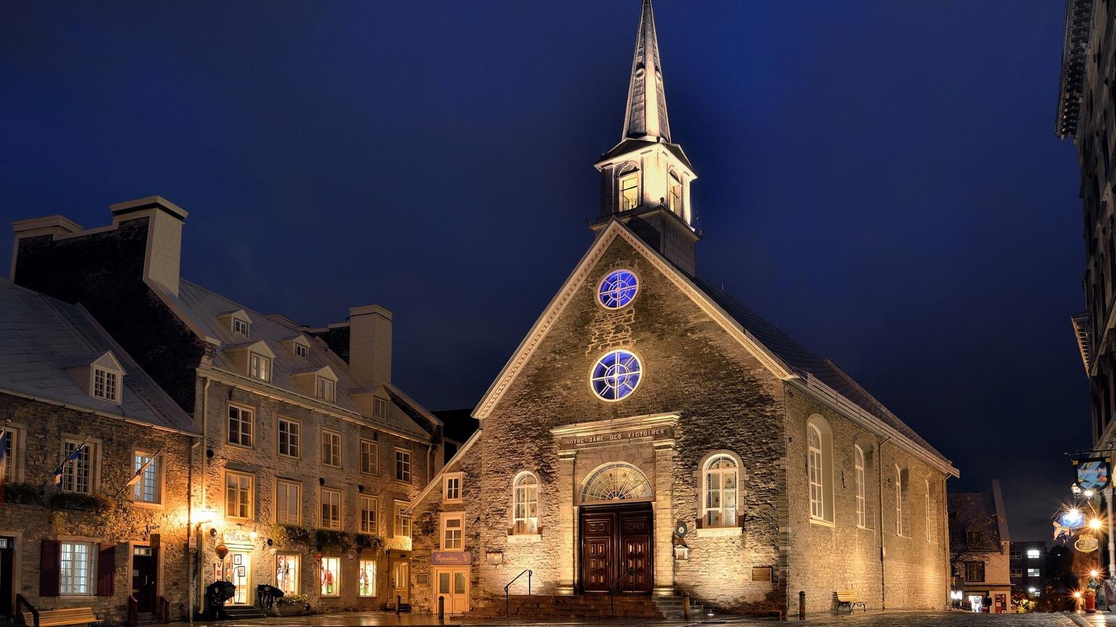 Церковь в Квебек Канада