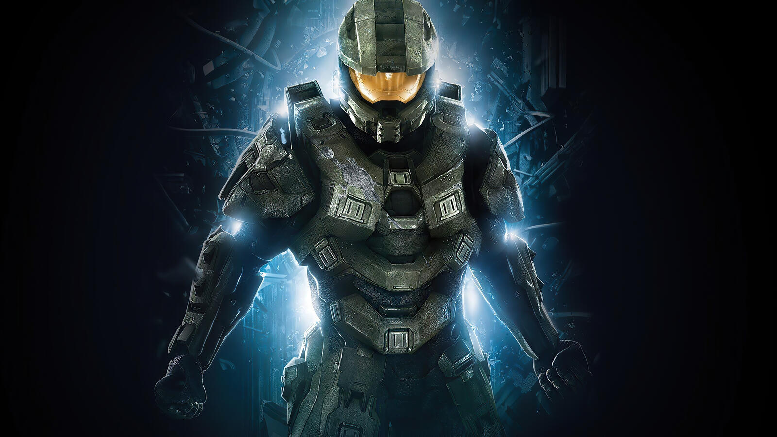 Free photo The robot from the game Halo