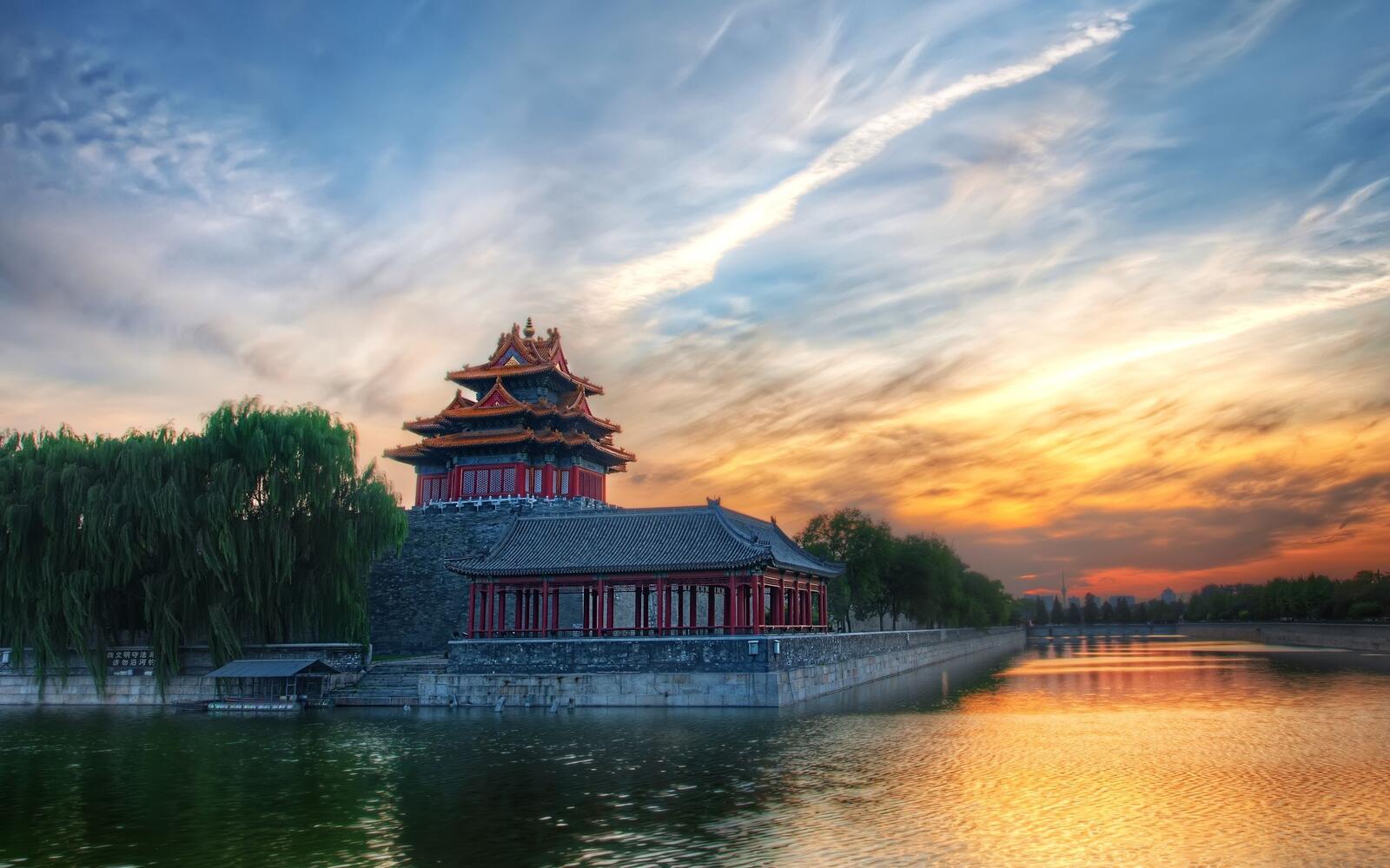 桌面上的壁纸北京 中国 结构