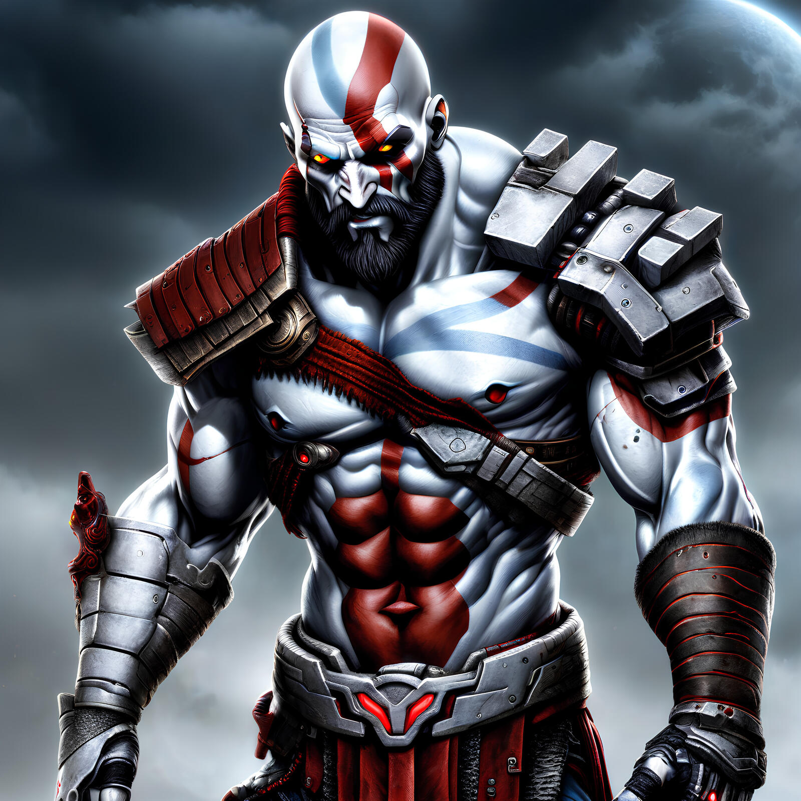 Free photo Kratos the cyborg