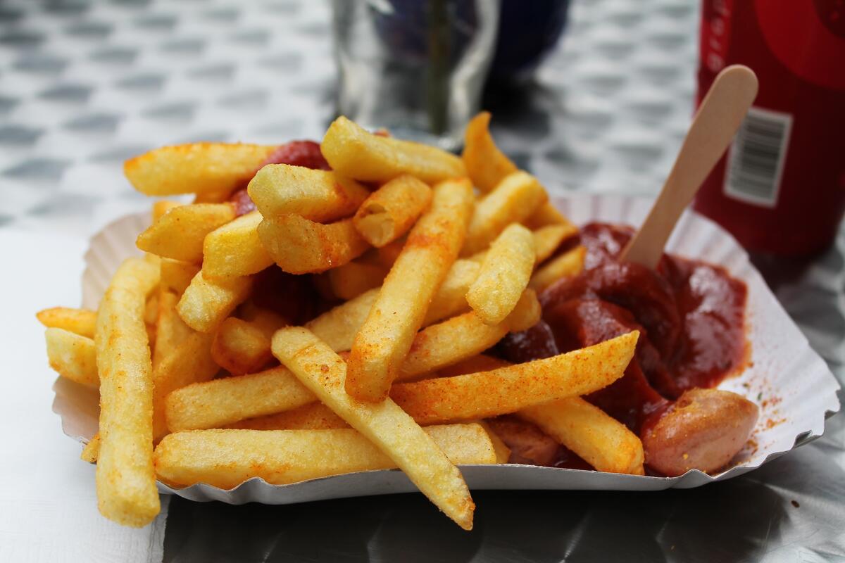Ketchup fries.