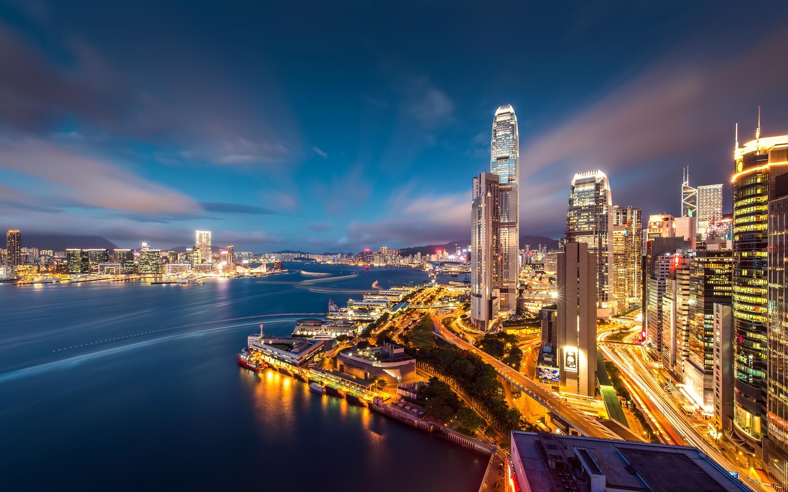 免费照片香港夜景