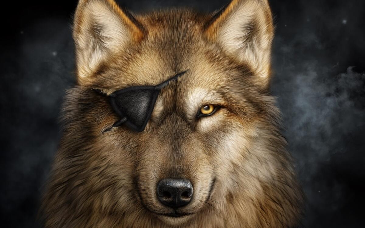 Волк пират