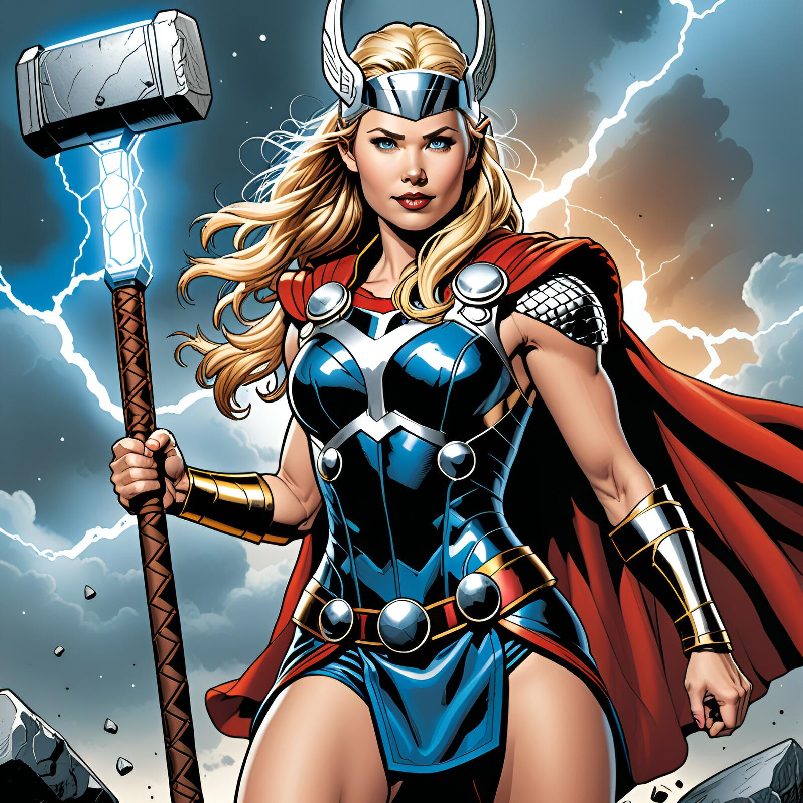 Free photo Thor girl