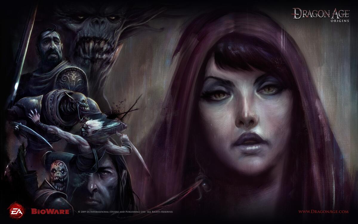 The screensaver from Dragon Age Origins