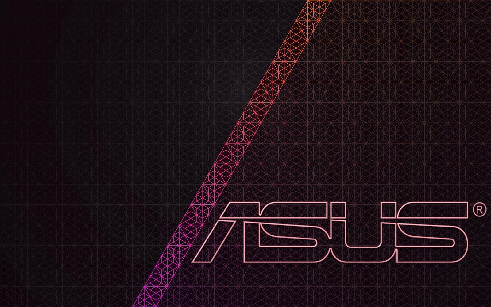 Free photo Asus logo on abstract background
