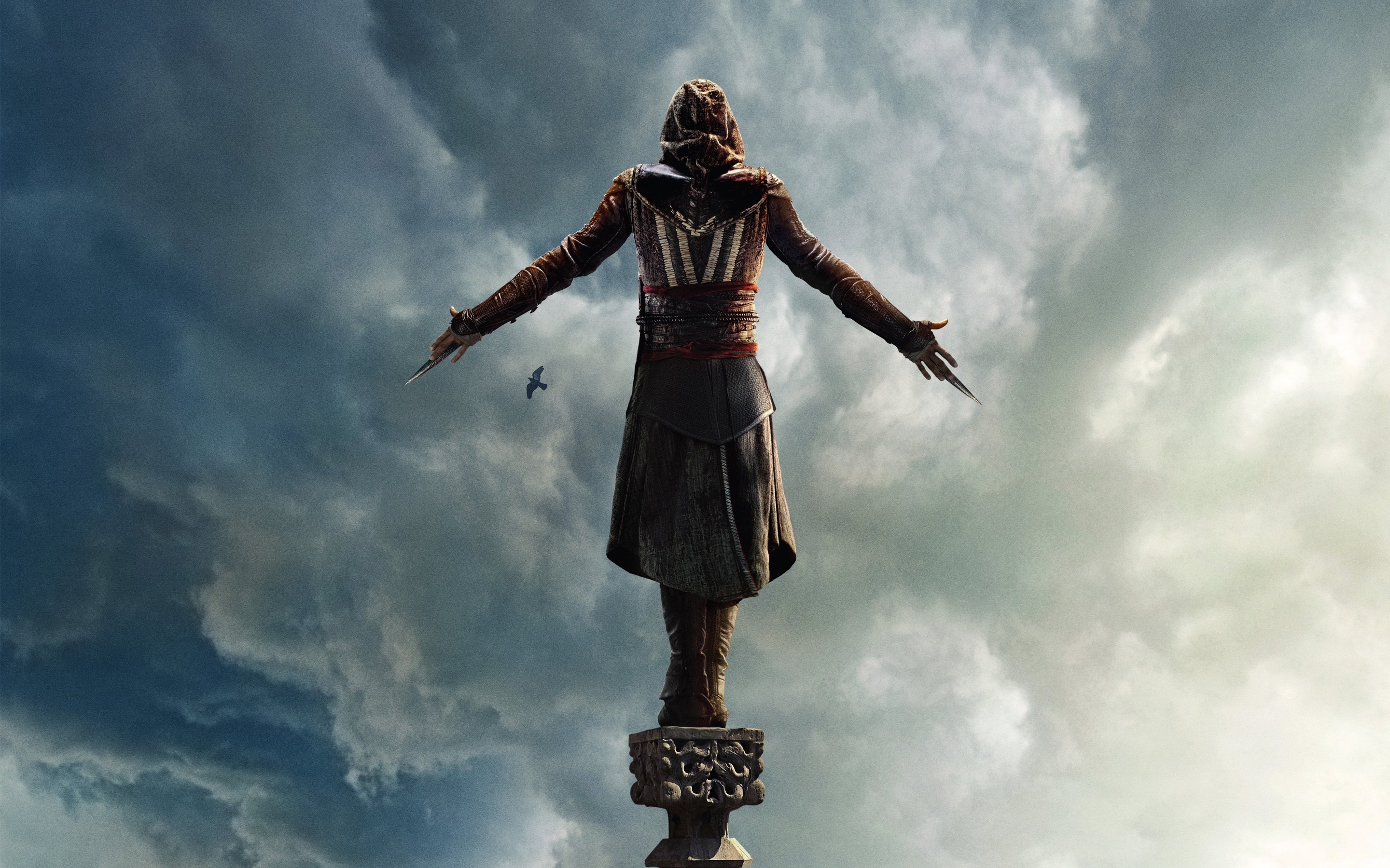 Бесплатное фото Статуя из игры Assassins Creed 2016