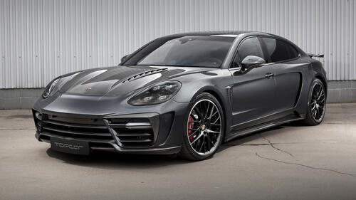 Porsche panamera gtr 2019 dark gray
