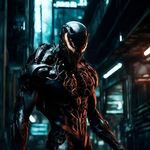 Venom the cyborg