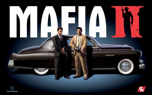 The screensaver from the game Mafia 2