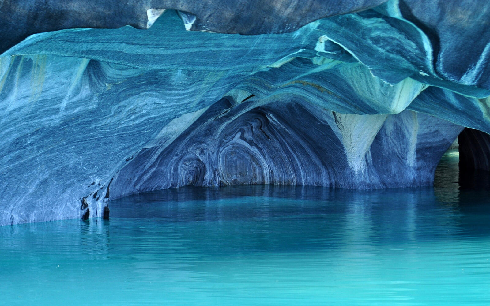 Бесплатное фото Мраморная пещера