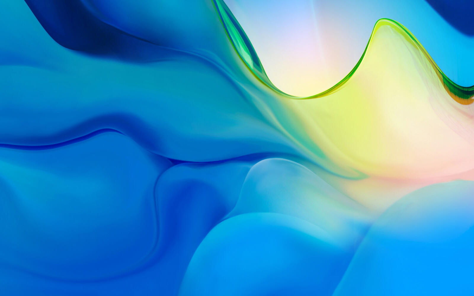 Wallpapers wallpaper blue waves huawei p30 pro stock photo lines on the desktop